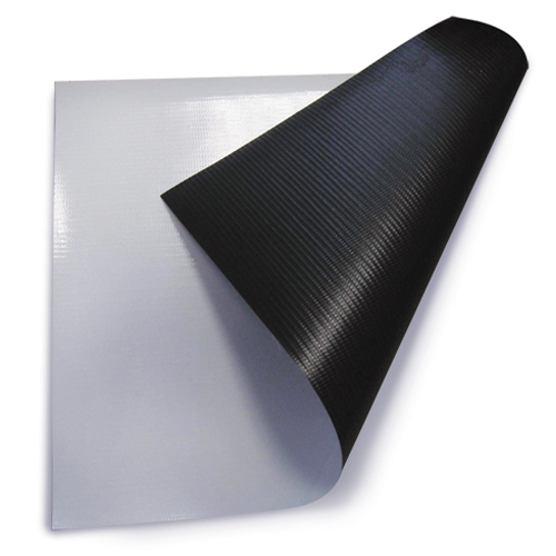 PVC Black Back